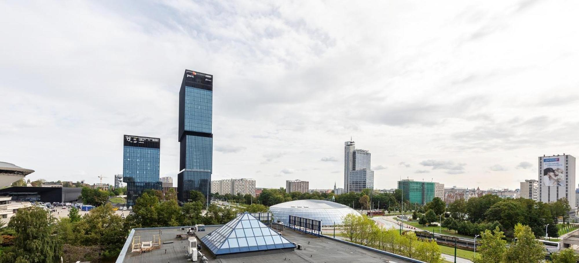 Million Dollar View On Spodek, Mck And Ktw By Kobiela Apartments Katowice Exteriör bild